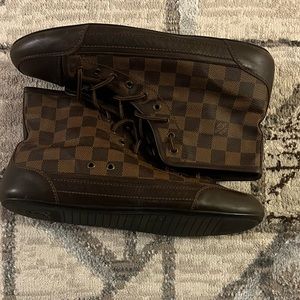 Louis vuilton chuck taylor style sneakers